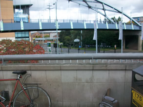 Supertram bridge, Park Square, Sheffield